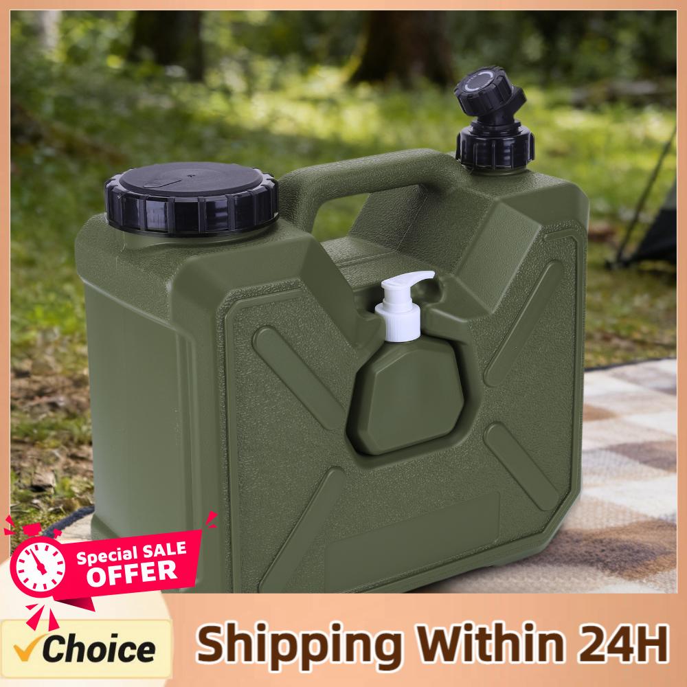 Gravel Vacuum Cleaner - 30/18/15/12L Camping Water Container with Spigot