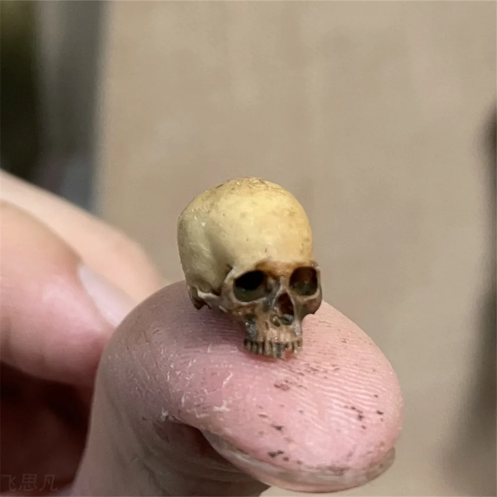 Aquarium Fish Items - Mini Skull High Quality Miniature Model