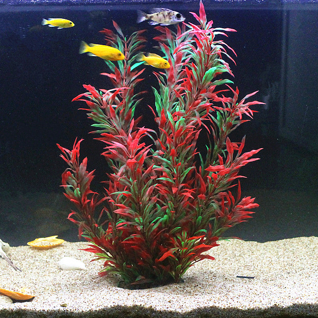 Aquarium Fish Items - 50CM Artificial Fish Tank Rare Plants