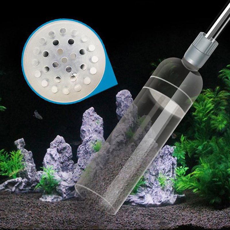 1Pc Semi-automatic Aquarium Cl - Gravel Vacuum Cleaner 评论和价格