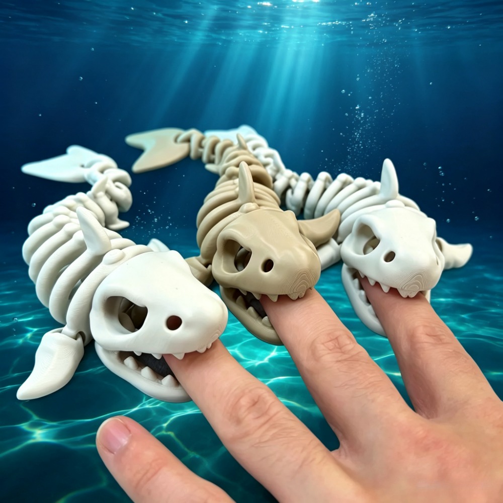 Shark Skeleton Aquarium Decor  - Aquarium Fish Items 评论和价格