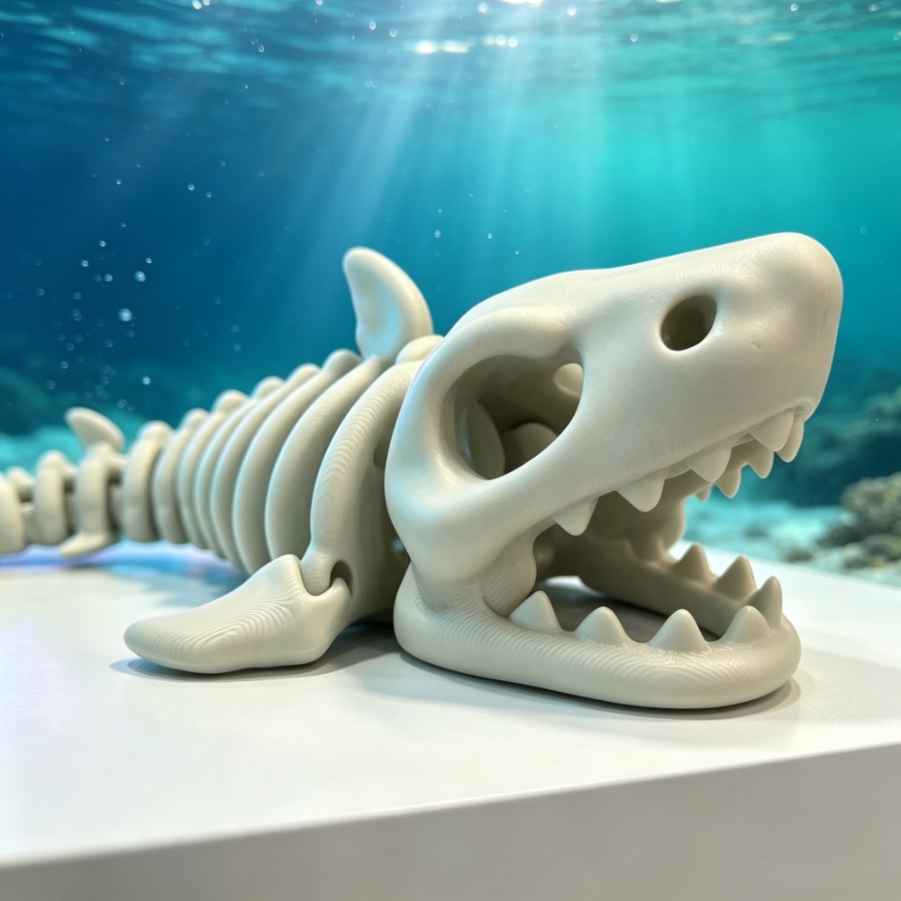 Shark Skeleton Aquarium Decor  - Aquarium Fish Items 评论和价格