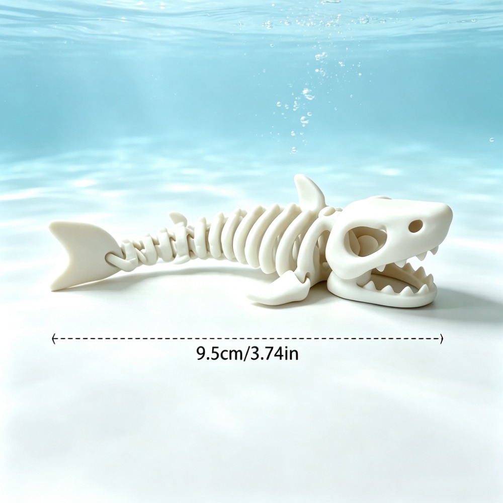 Shark Skeleton Aquarium Decor  - Aquarium Fish Items 评论和价格