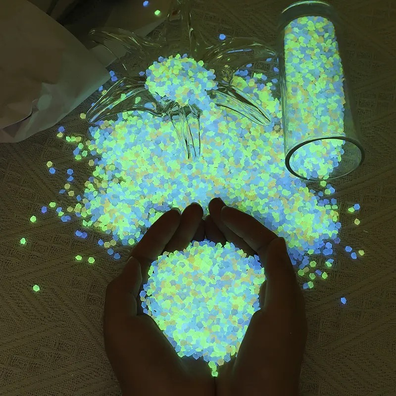 1000pcs 3-5mm Luminous Sand Gl - Aquarium Fish That Glow In The Dark 评论和价格
