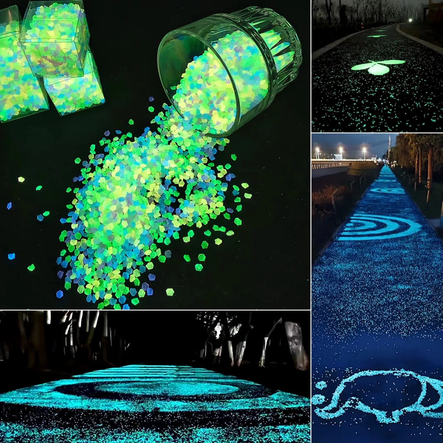 50g/Bag Decor Luminous Sand 3- - Aquarium Fish That Glow In The Dark 评论和价格