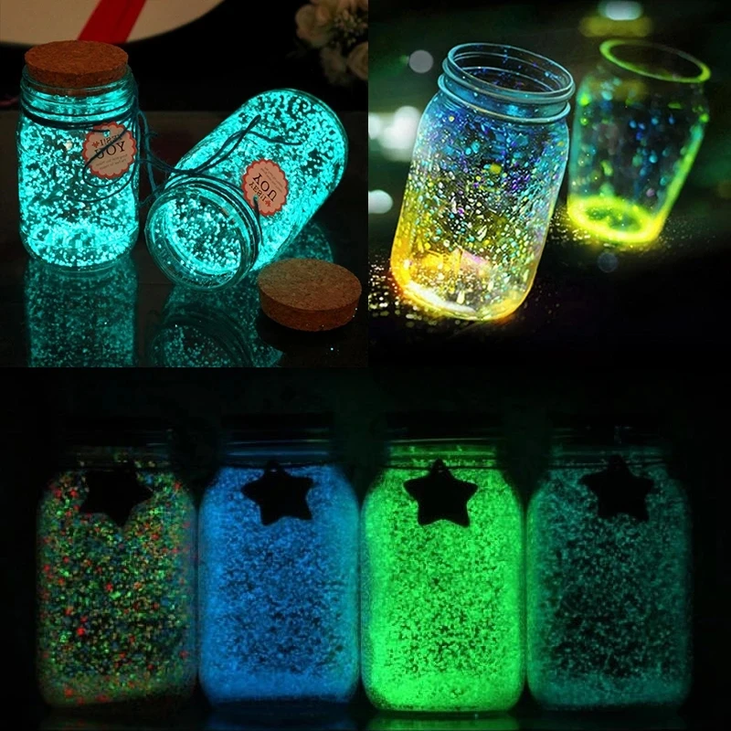 1000pcs 3-5mm Luminous Sand Gl - Aquarium Fish That Glow In The Dark 评论和价格