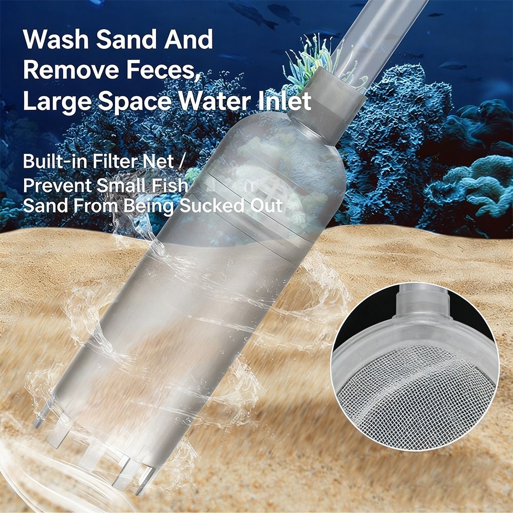 New Siphon Aquarium Gravel Cle - Gravel Vacuum Cleaner 评论和价格