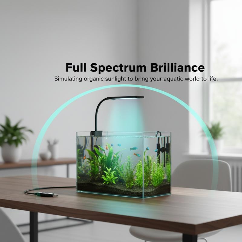 USB Aquarium Clip Light Flexib - Aquarium Fish Light 评论和价格
