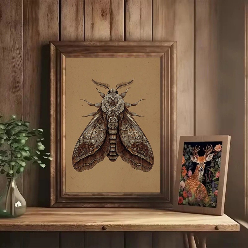 1pcs Frameless Retro Insect Mo - Live Plant Fertilizer 评论和价格