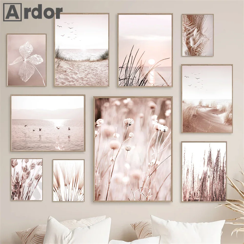 Beige Pink Landscape Posters P - Live Plant Fertilizer 评论和价格