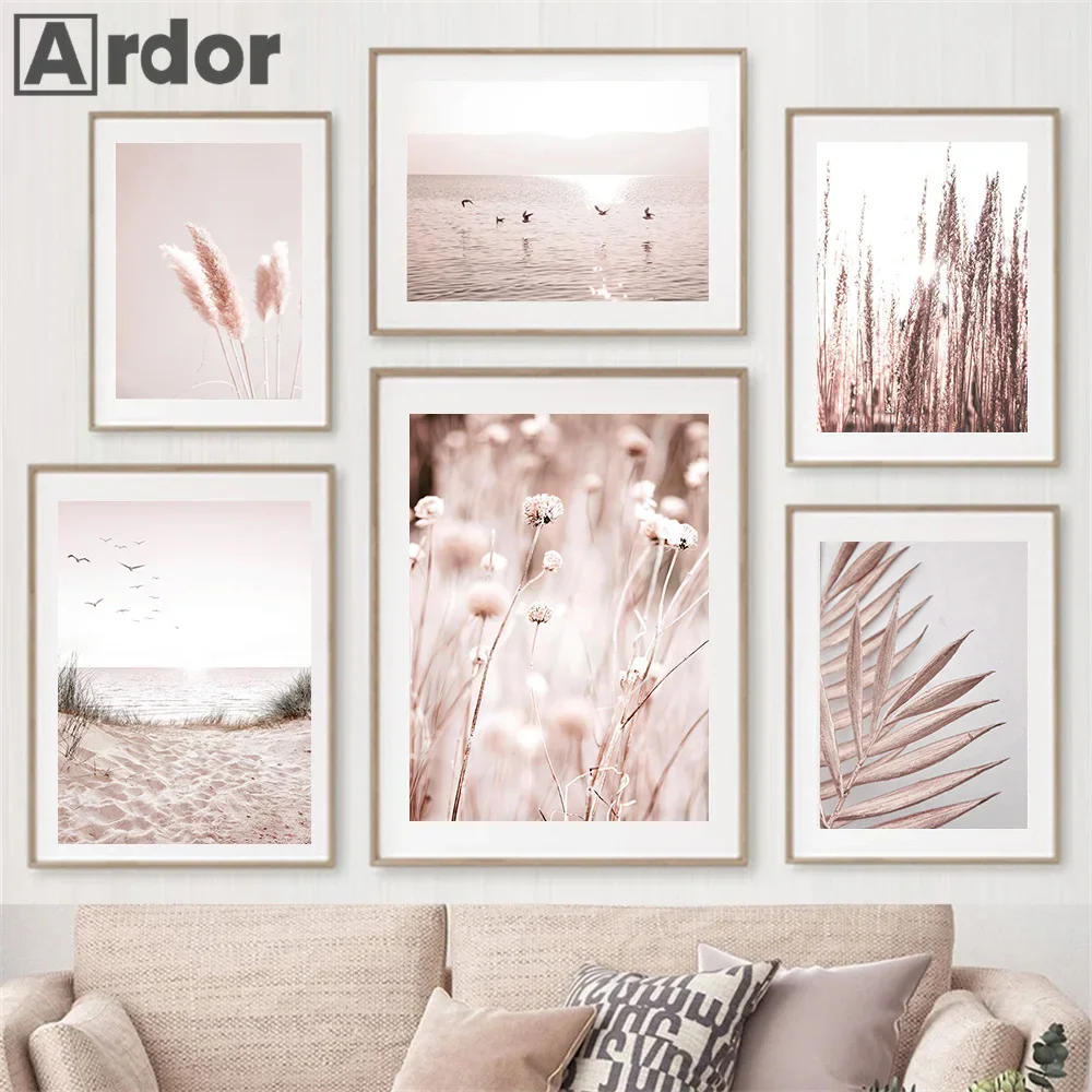 Beige Pink Landscape Posters P - Live Plant Fertilizer 评论和价格
