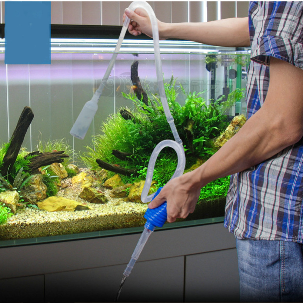 Aquarium Siphon Fish Tank Syph - Gravel Vacuum Cleaner 评论和价格