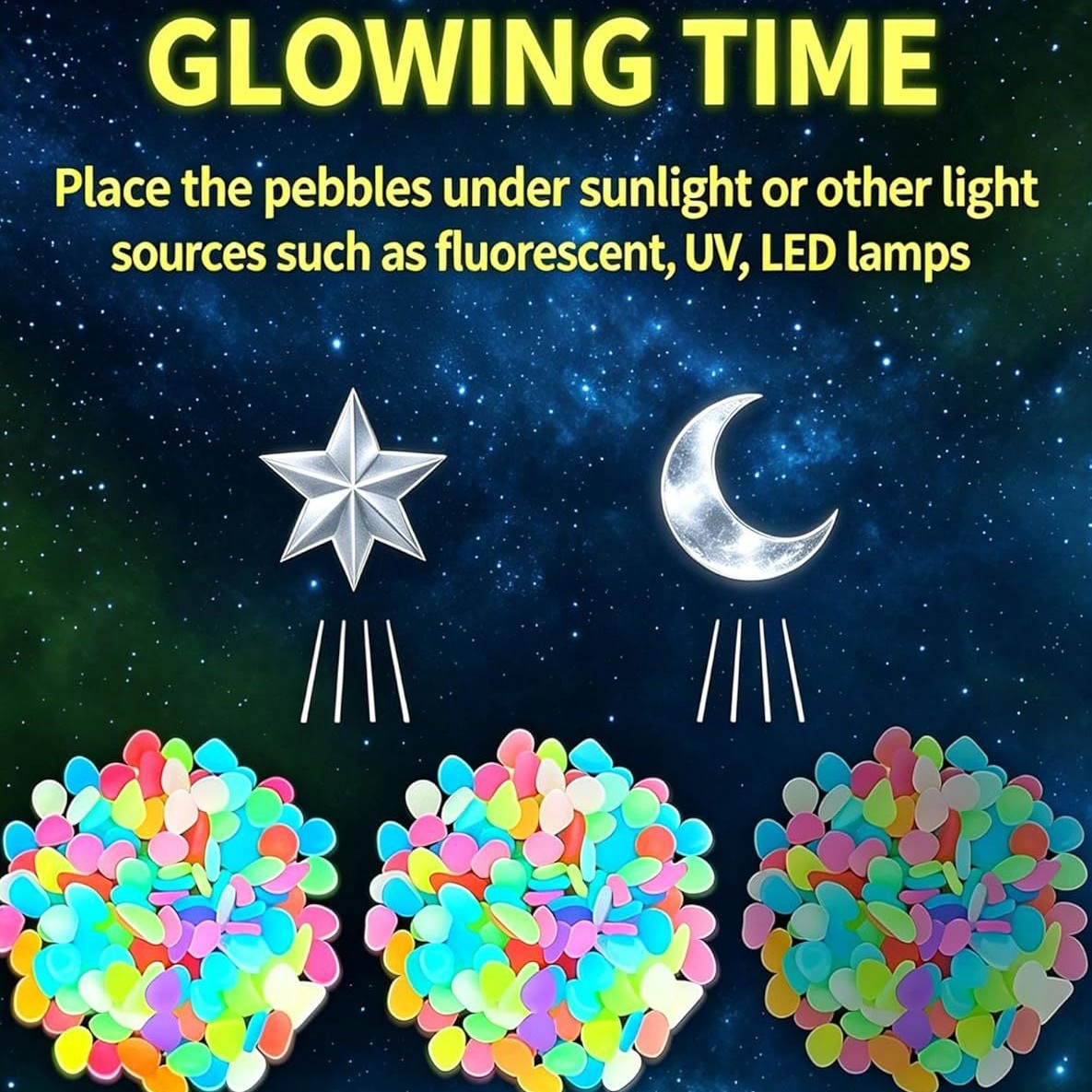 Colorful Glow In The Dark Lumi - Aquarium Fish Items 评论和价格