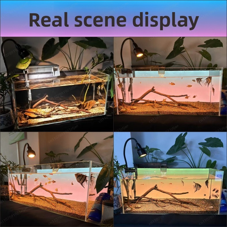 Black Acrylic Aquarium Backgro - Aquarium Fish Light 评论和价格