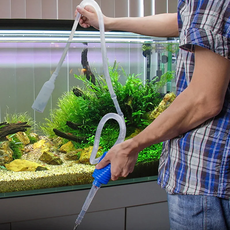 Aquarium Siphon Fish Tank Syph - Gravel Vacuum Cleaner 评论和价格