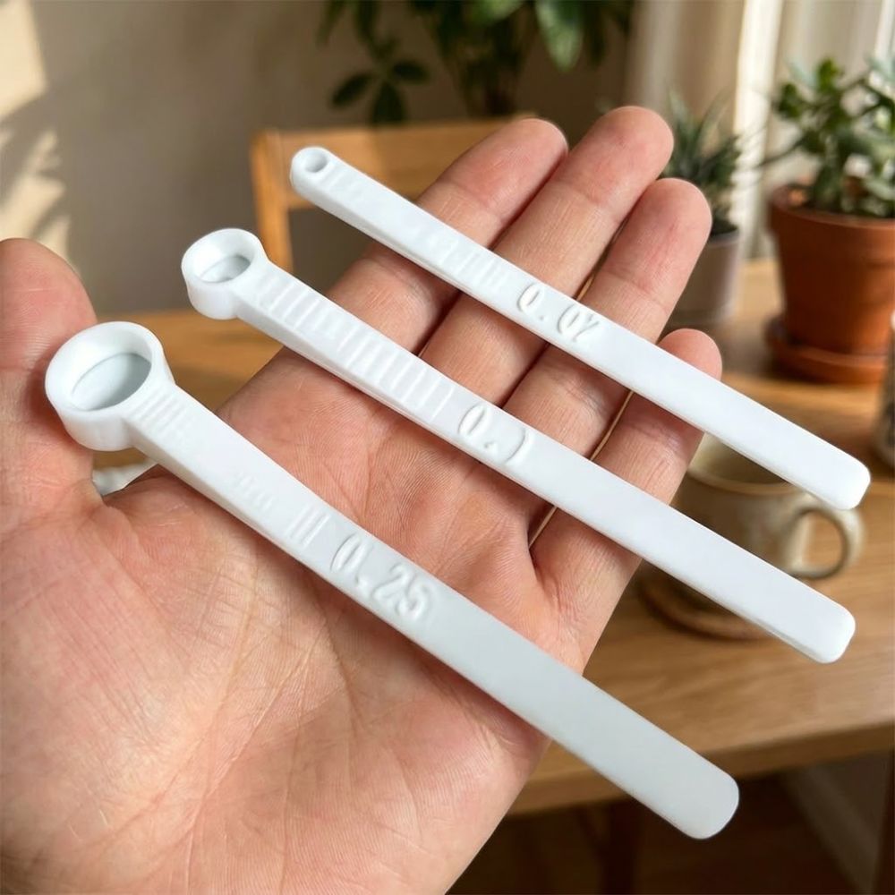 3Pcs Multi-size Fish Food Meas - Aquarium Fish Holiday Food 评论和价格
