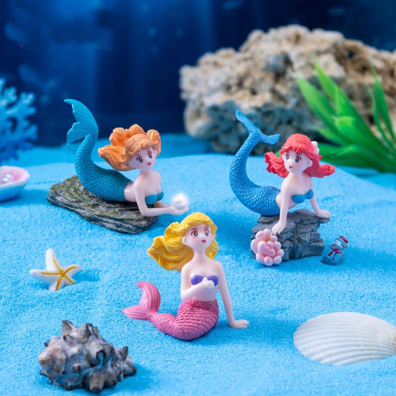 4Pcs Plastic Fish Tank Little  - Aquarium Fish Items 评论和价格