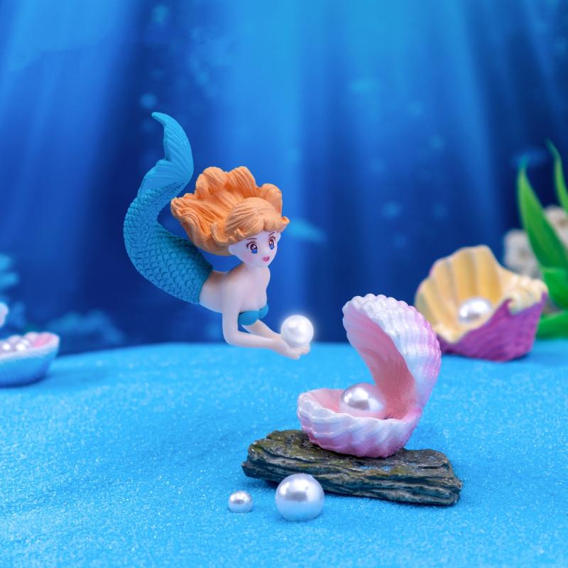 4Pcs Plastic Fish Tank Little  - Aquarium Fish Items 评论和价格