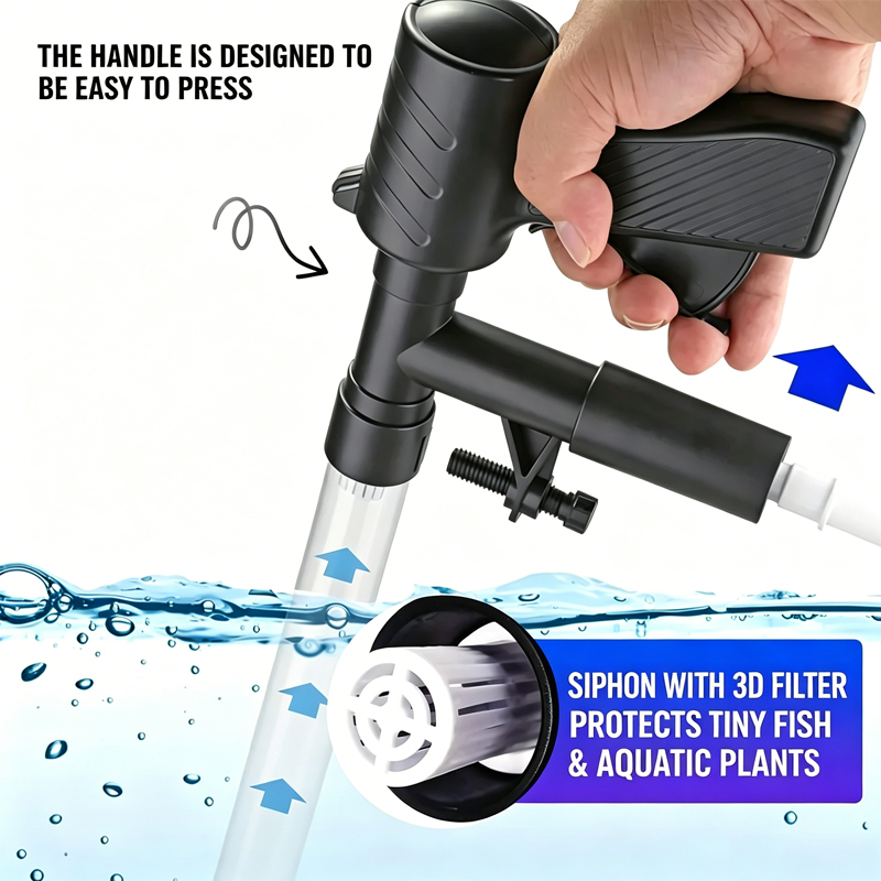 Aquarium Fish Tank Water Chang - Gravel Vacuum Cleaner 评论和价格