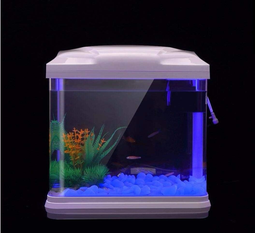 Fish Tank Rocks Glow Blue Pebb - Aquarium Fish Items 评论和价格