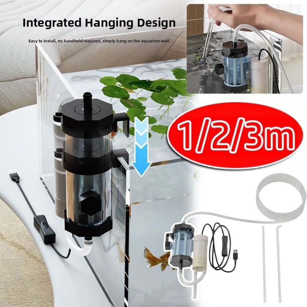 Durable 280GPH Aquarium Water  - Gravel Vacuum Cleaner 评论和价格