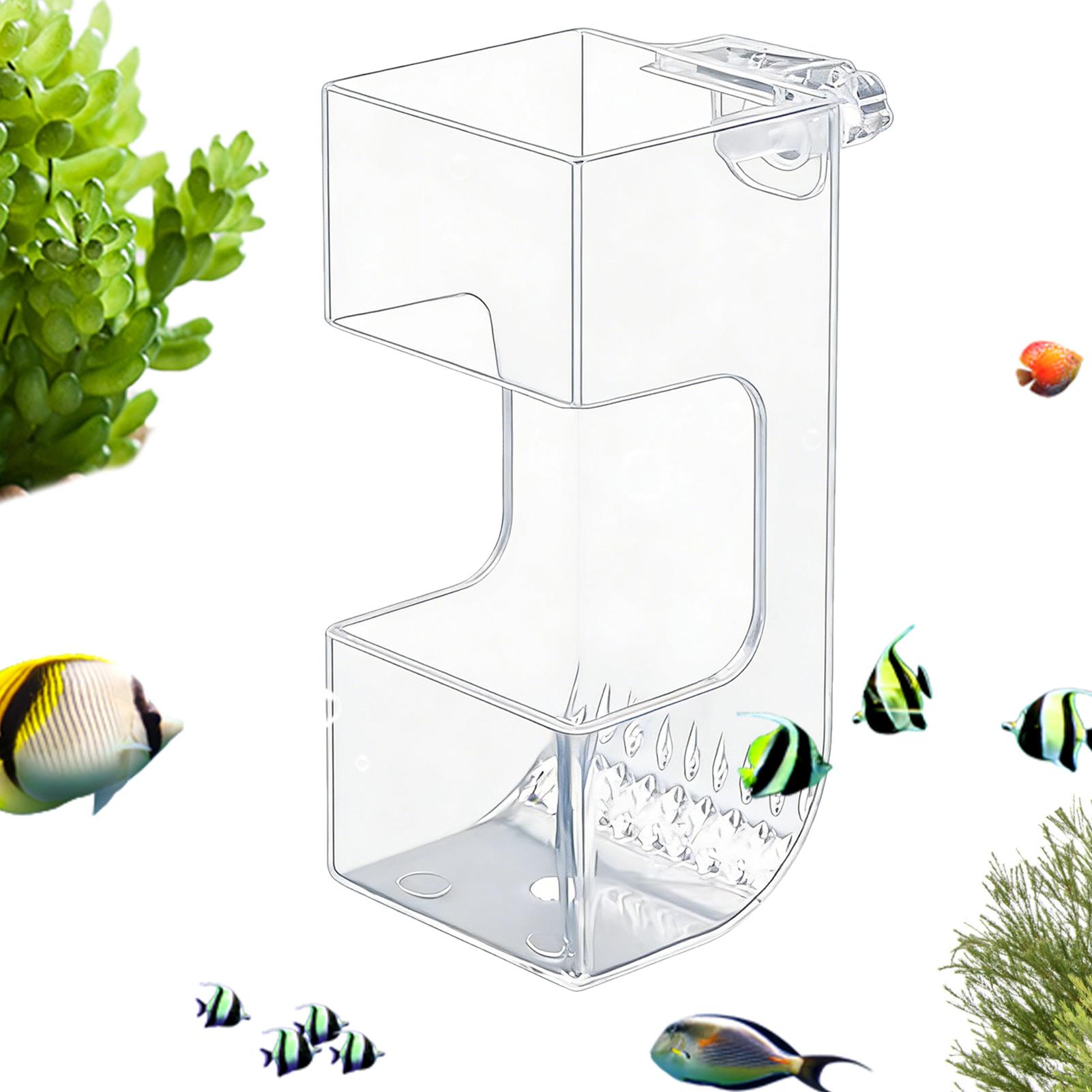 Aquarium Fish Feeder Box Trans - Aquarium Fish Holiday Food 评论和价格