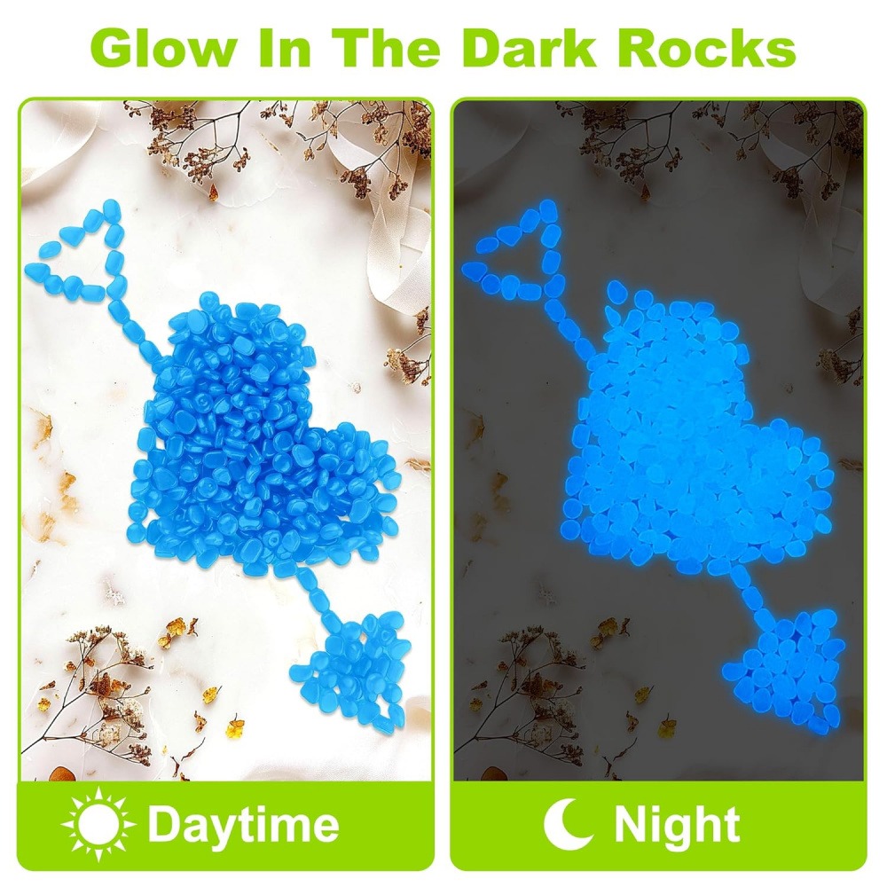 100 Pack Glow in The Dark Ston - Aquarium Fish That Glow In The Dark 评论和价格