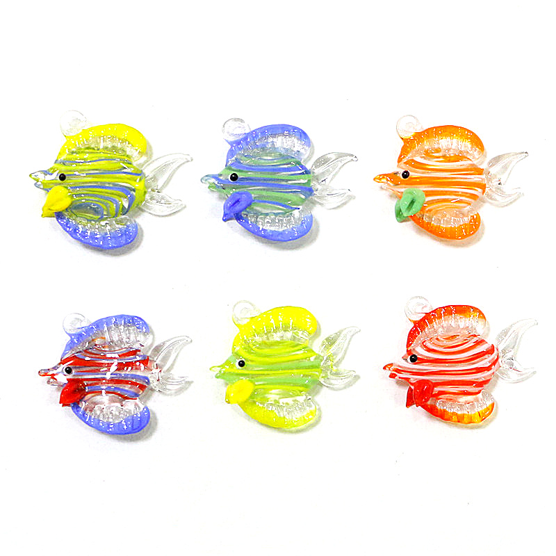 2Pcs Mini Marine Fish Figurine - Aquarium Fish Items 评论和价格