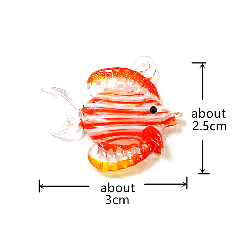 2Pcs Mini Marine Fish Figurine - Aquarium Fish Items 评论和价格